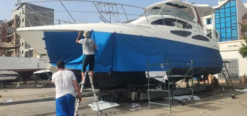 Habillage autocollant automobile yacht Bateaux