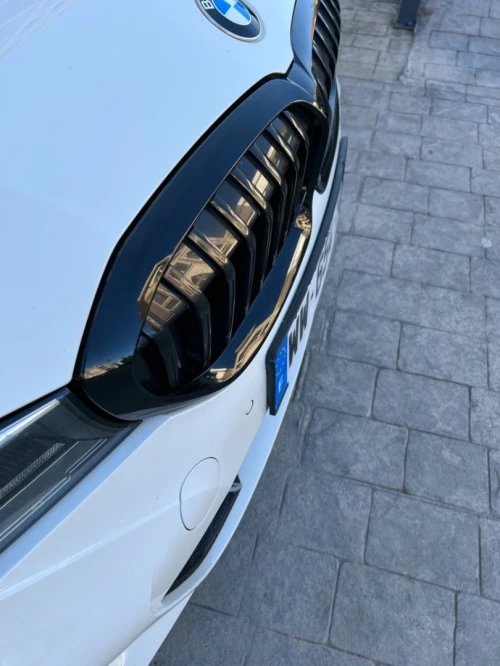 Dèchromage noir brillant BMW 