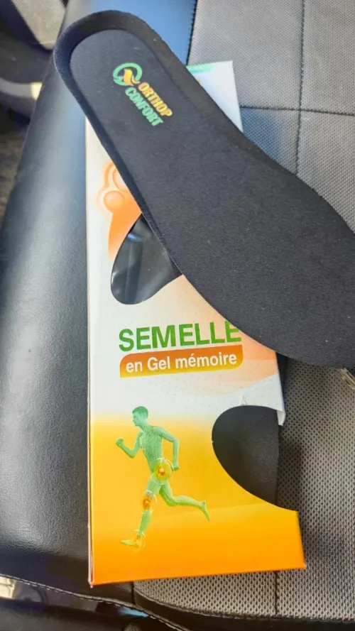 Semelles en gel mémoire