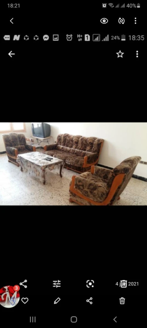 Location vacances Appartement F3 Tipaza Bou ismail