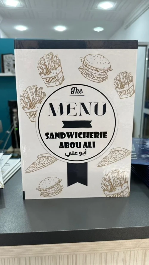 Menu restaurant (conception & impression)