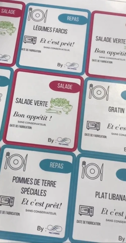 Packaging Emballage Etiquette Boite