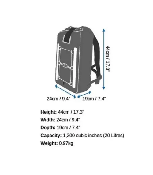 OVERBOARD SAC A DOS ETANCHE + Sac Organisateur Tidy 