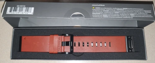 Bracelet Garmin Quick Fit Cuir Véritable 26mm