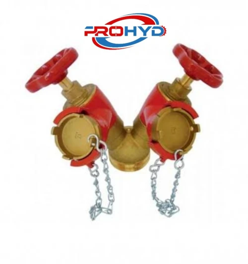 ROBINET PRISE DOUBLE COLONNE AVEC BOUCHON