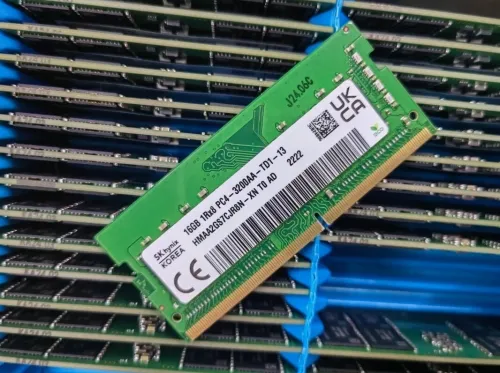 SK Hynix, Samsung, Toshiba, WD, Micro, crucial, verbatim, Kingston RAM PC PORTABLE 16 Go DDR4 3200 MHz ECC SODIMM RAM PC4-3200AA