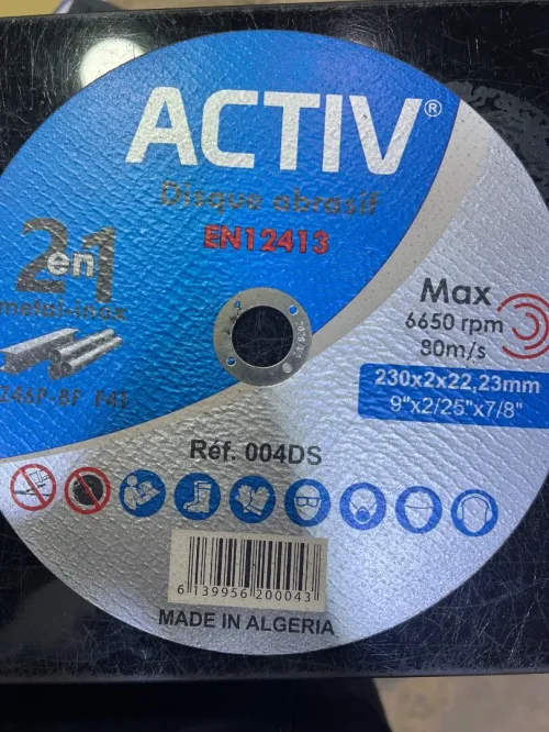 Disque coupage