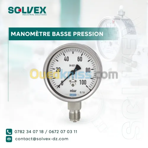 Manomètre de Basse Pression