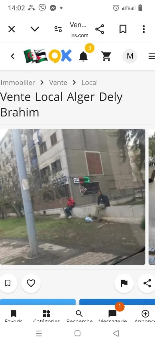 Vente Local Alger Dely brahim