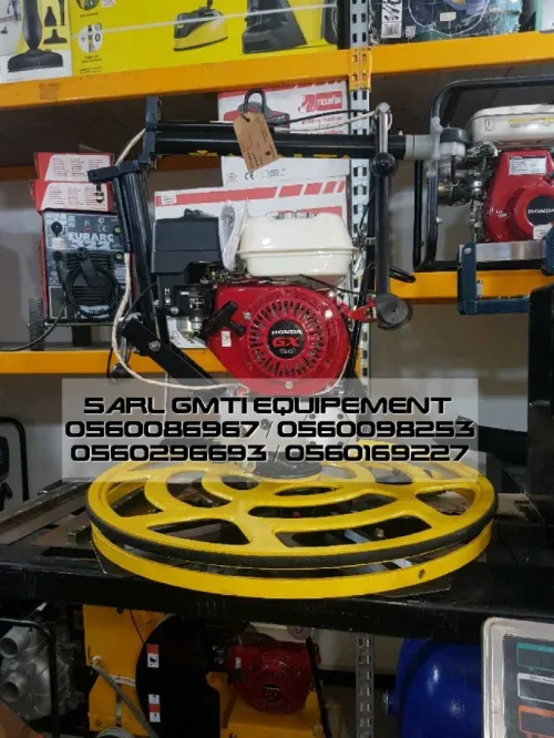 Polisseuse a beton, compacteur, scie a sol essence, regle vibrante honda