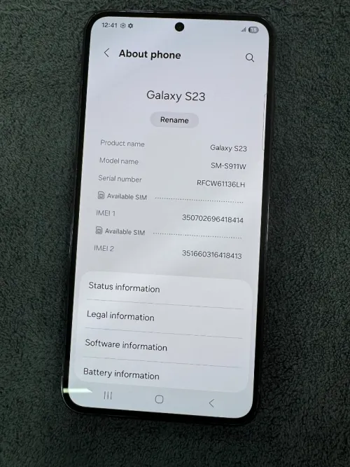 Samsung S23 8G 256G etat 10/10