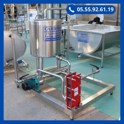  خزانات انتاج اينوكس   FABRICATION DE CITERNE ET CUVE INOX