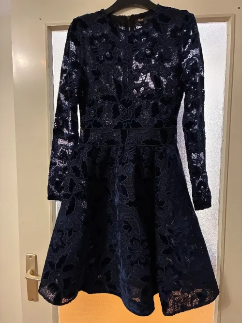 Robe MAJE Bleu marine  Taille S