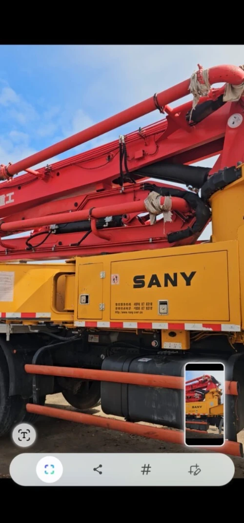 CAMION MERCEDES ACTROS 3341 POMPE A BETON  SANY 