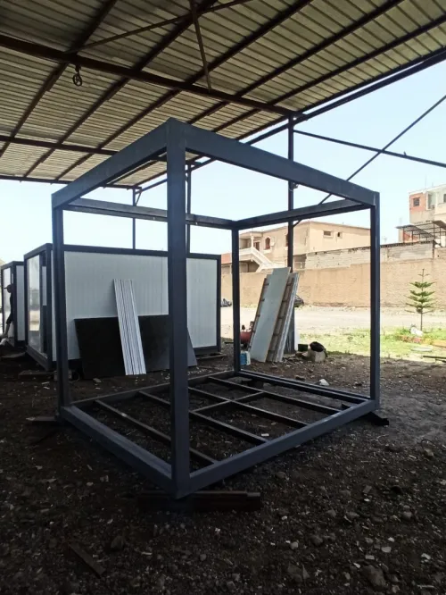 Aménagement de conteneur, fabrication de cabine Modulaire & base de vie.