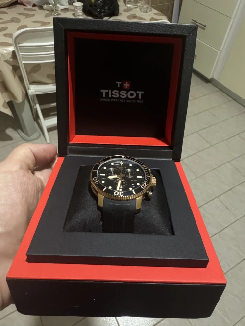 ساعة Tissot Seastar gold