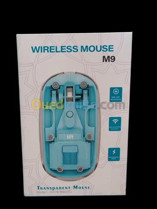 Souris sans fils Bluetooth rechargable M9