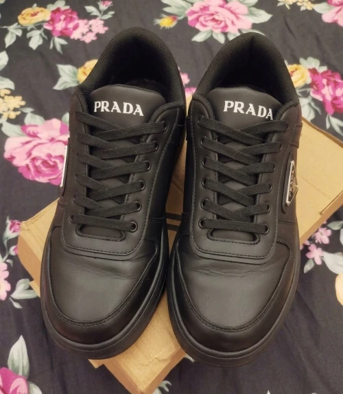 Prada Leather Sneakers