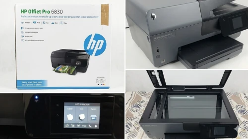 طابعة HP Officejet Pro 6830 نظيفة جداً (Wi-Fi / Auto-Duplex)