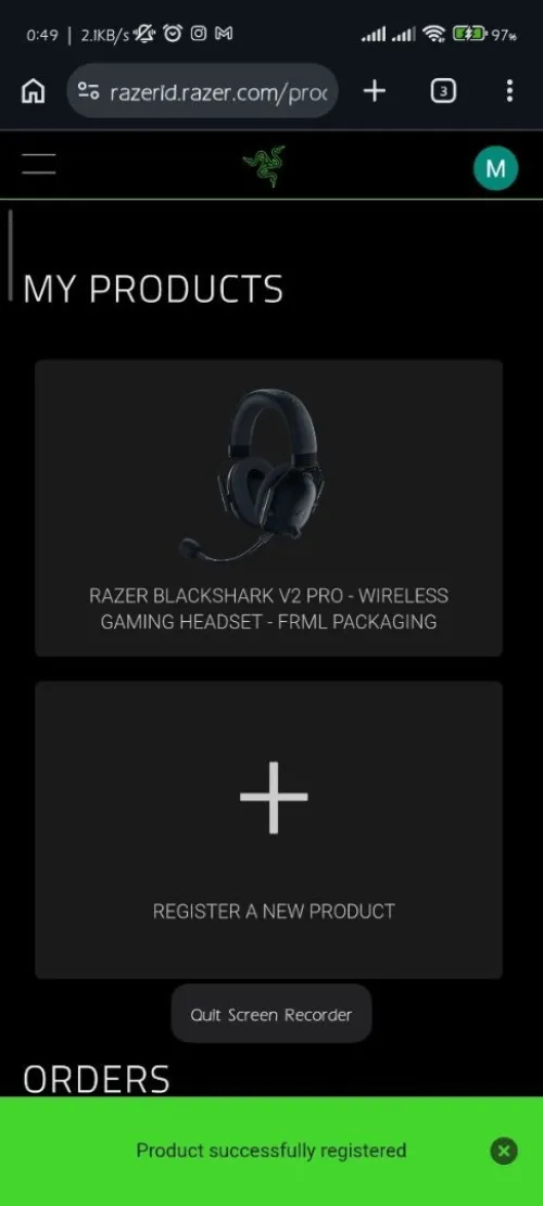 RAZER BLACKSHARK V2 PRO