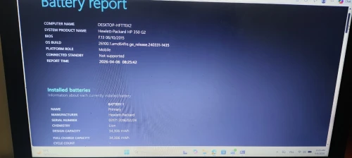Laptop HP 350 g2