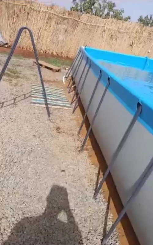 Piscine hors sol 10m/5m/1,2m