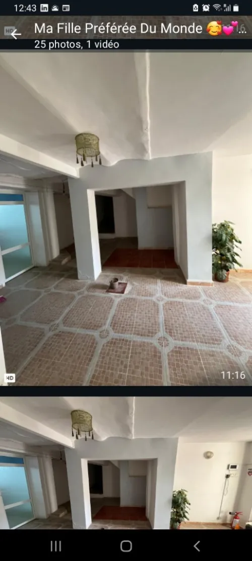 Location Appartement Niveau de villa F2 Alger Kouba
