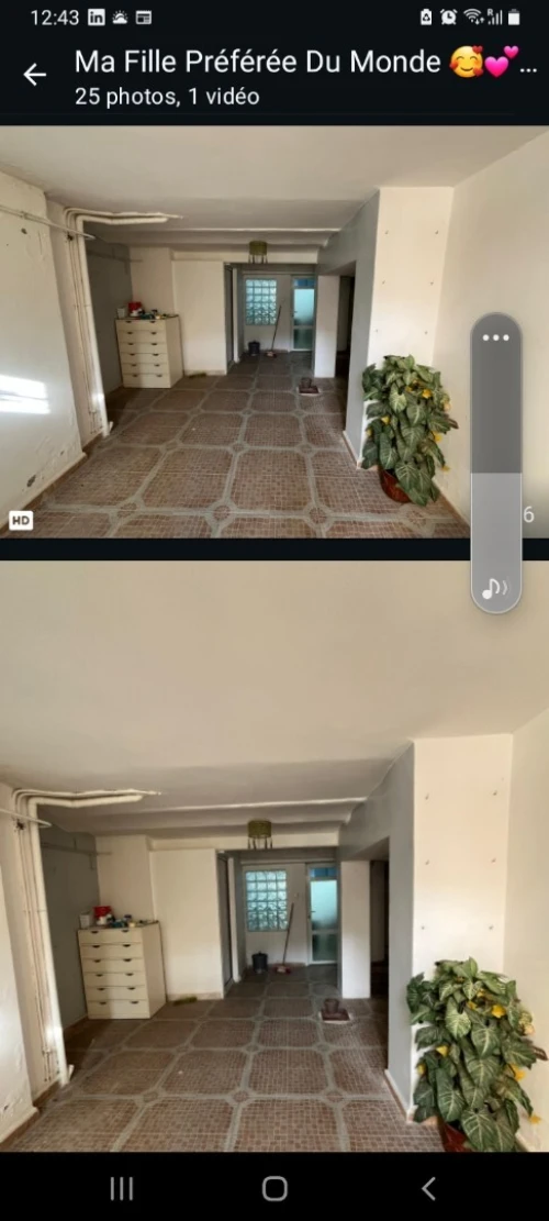 Location Appartement Niveau de villa F2 Alger Kouba