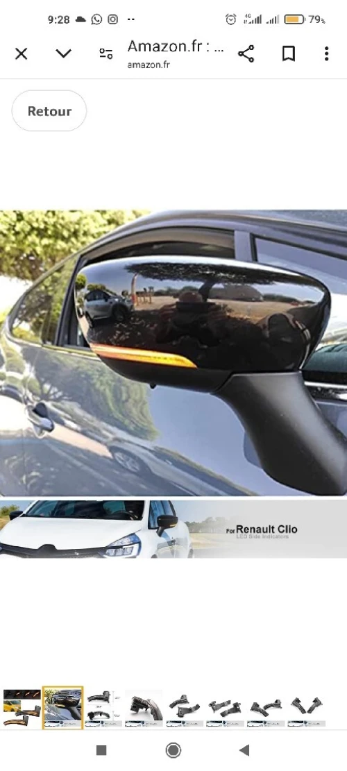 LED DYNAMIQUE CLIO 4 GT LINE 2019 a 2022