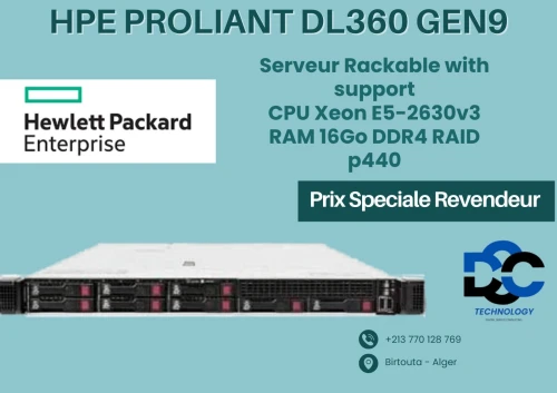 Serveur HPe DL360 gen 9