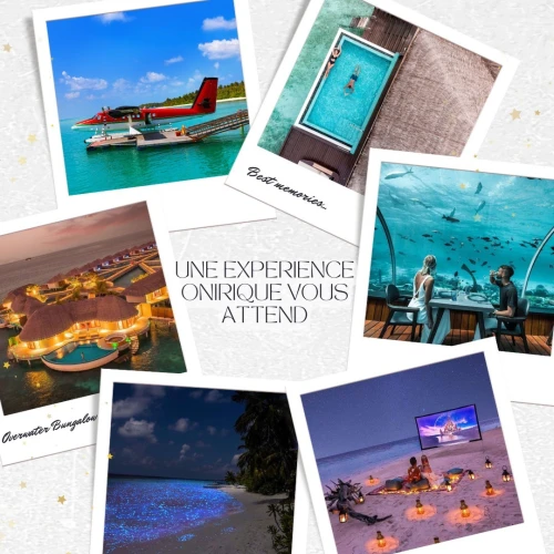 PROMOTION HÔTELS AUX MALDIVES BILLET D'AVION TRANSFERT HOTEL