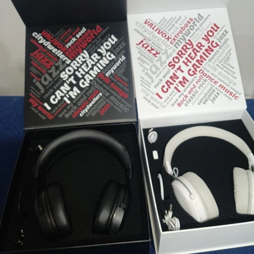 CASQUE MAGMA VALIVOX V02 PRO BLACK / WHITE