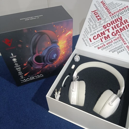 CASQUE MAGMA VALIVOX V02 PRO BLACK / WHITE