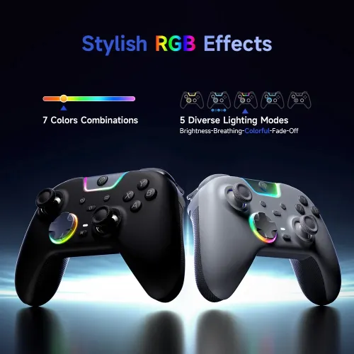 EasySMX  X05Pro Multiplatform Wireless Gaming Controller with Quiet Button