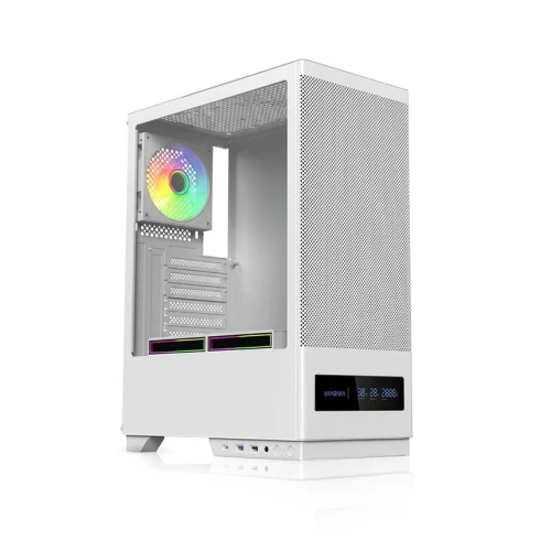 CASE MAGMA V8202 White 3 FANS ARGB