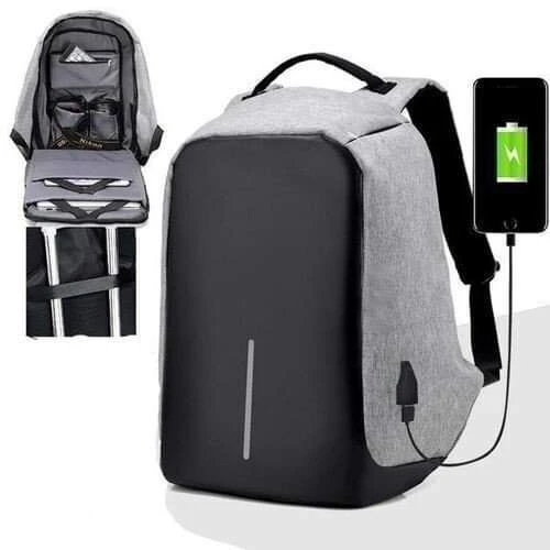 Sac a dos anti-vol (code de sécurité) Avec sortie USB et porte PC Pour homme et femme
