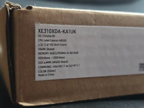 Chromebook Samsung XE310XDA, Neuf, Boîte originale, Venu d'Angleterre 