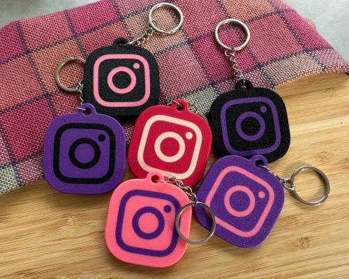 Porte-clés NFC- Social media insta tiktok facebook