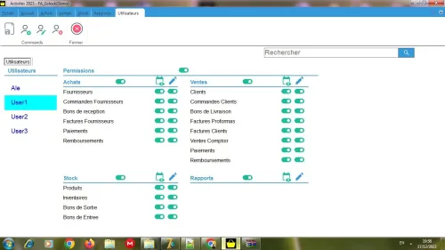 Logiciel Gestion Commerciale et Stock Complet FA_Gstock