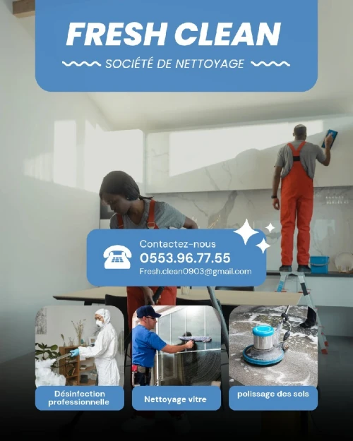 Fresh Clean société de nettoyage 