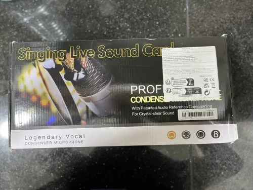 Kit Micro Professionnel + Carte Son V8 Pro Pret a l emploi