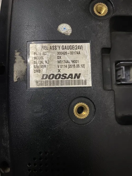 Monitor gauge (24v) doosan 