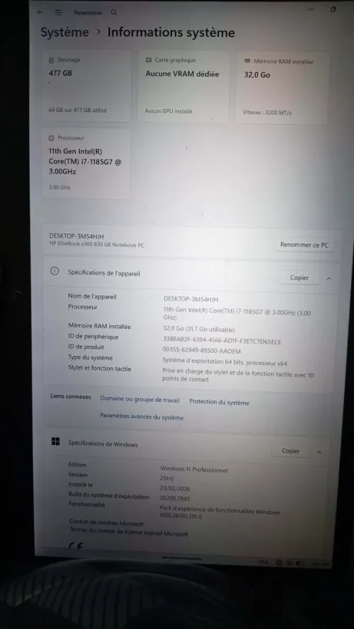 Hp elite book x360 830 G8 notebook pc