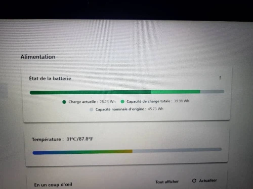 Lenovo ThinkPad L390 i7 16Go 256Go SSD Etat neuf 9.8