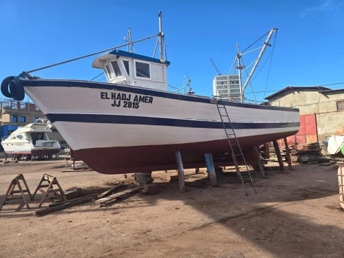 Sardinier 13m construction bois