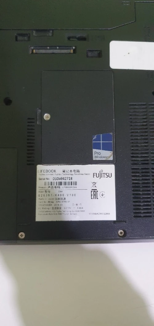 Fujitsu E544 lifebook