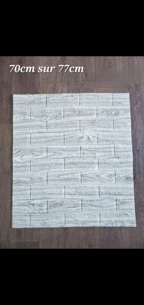 Plaque 3D et mosaïque adhésif