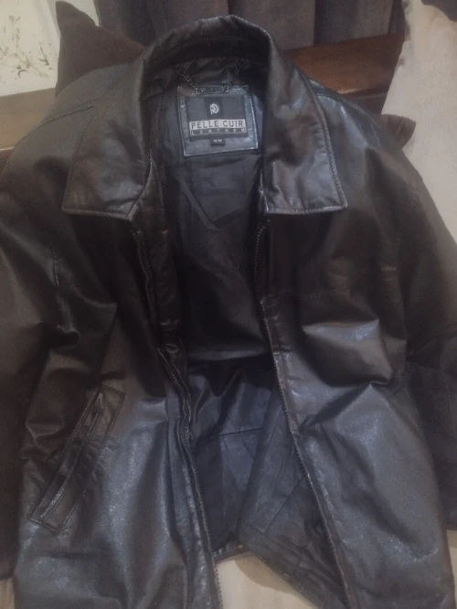 Leather jacket black