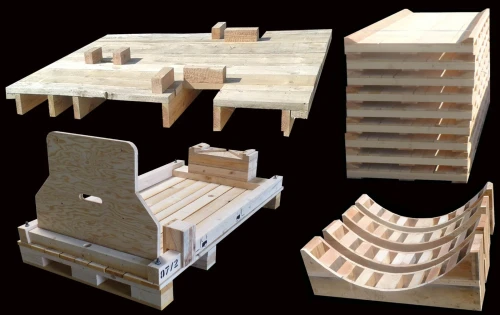 fabrication d'emballage industrielle en bois