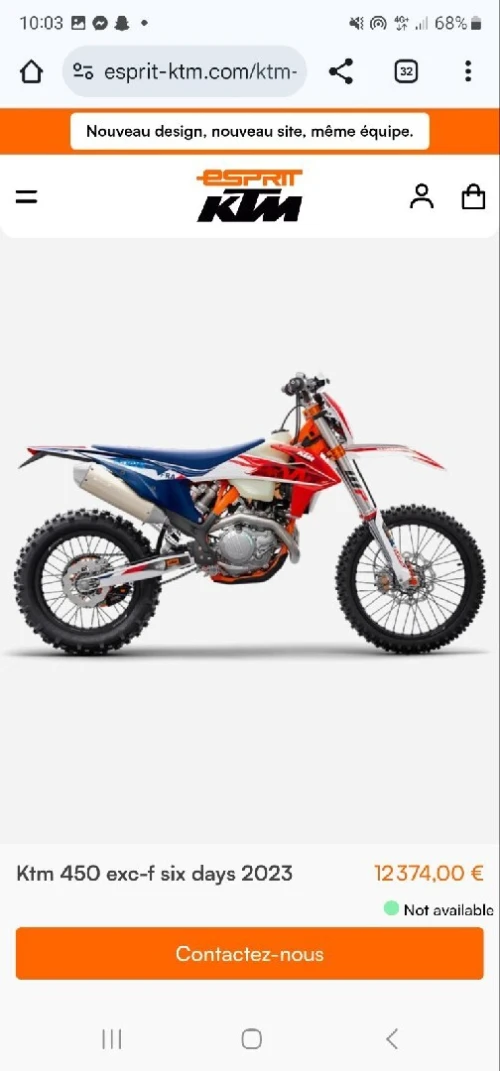 Ktm 6 dayse france 2023